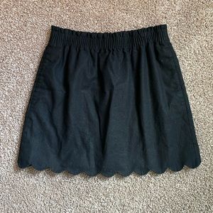J. Crew Factory Scallop Skirt